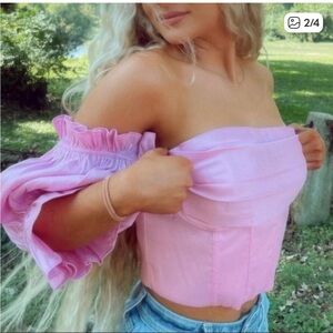 Revolve lovers and friends Tyra corset top